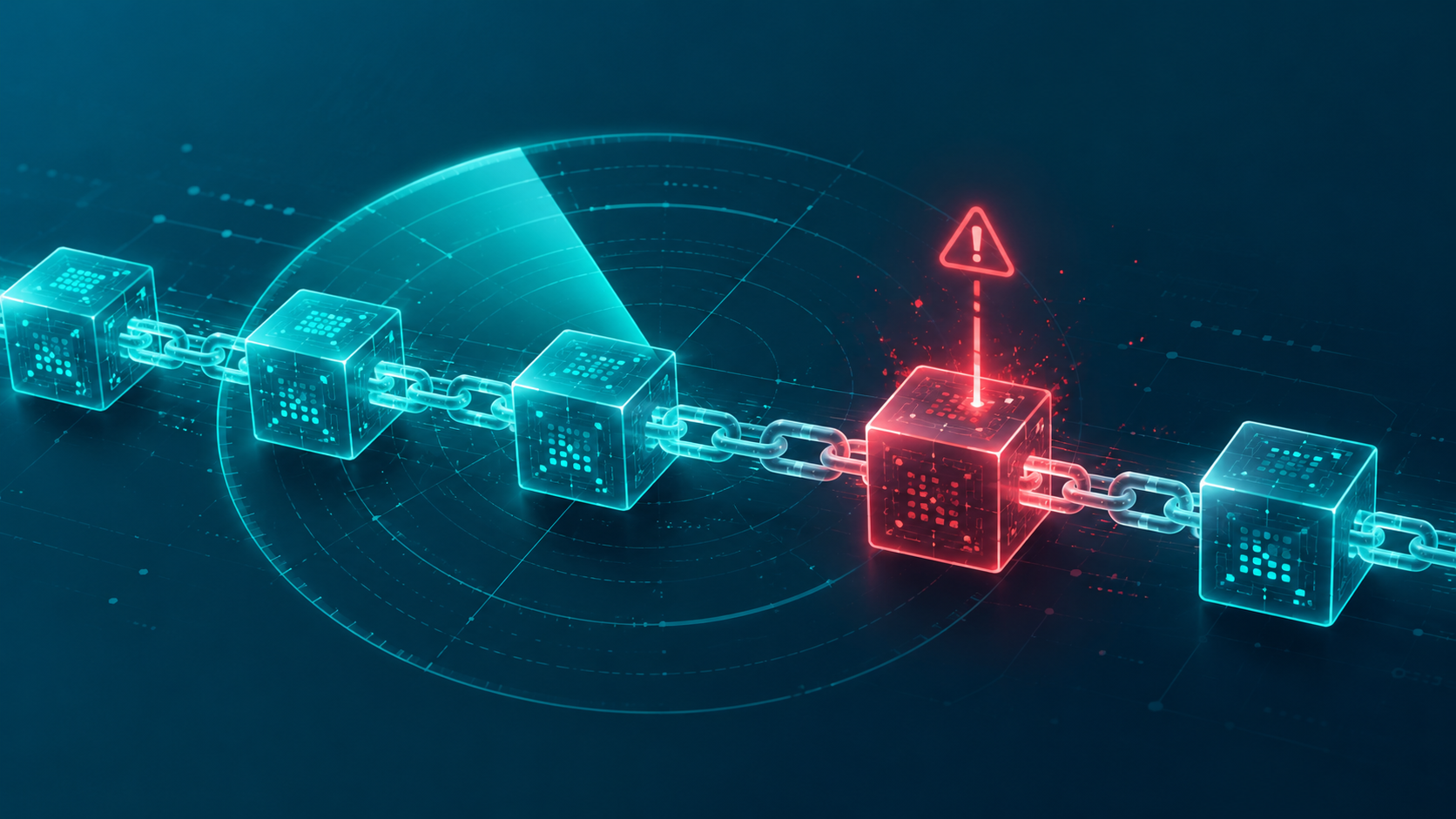 Attack detection on blockchain