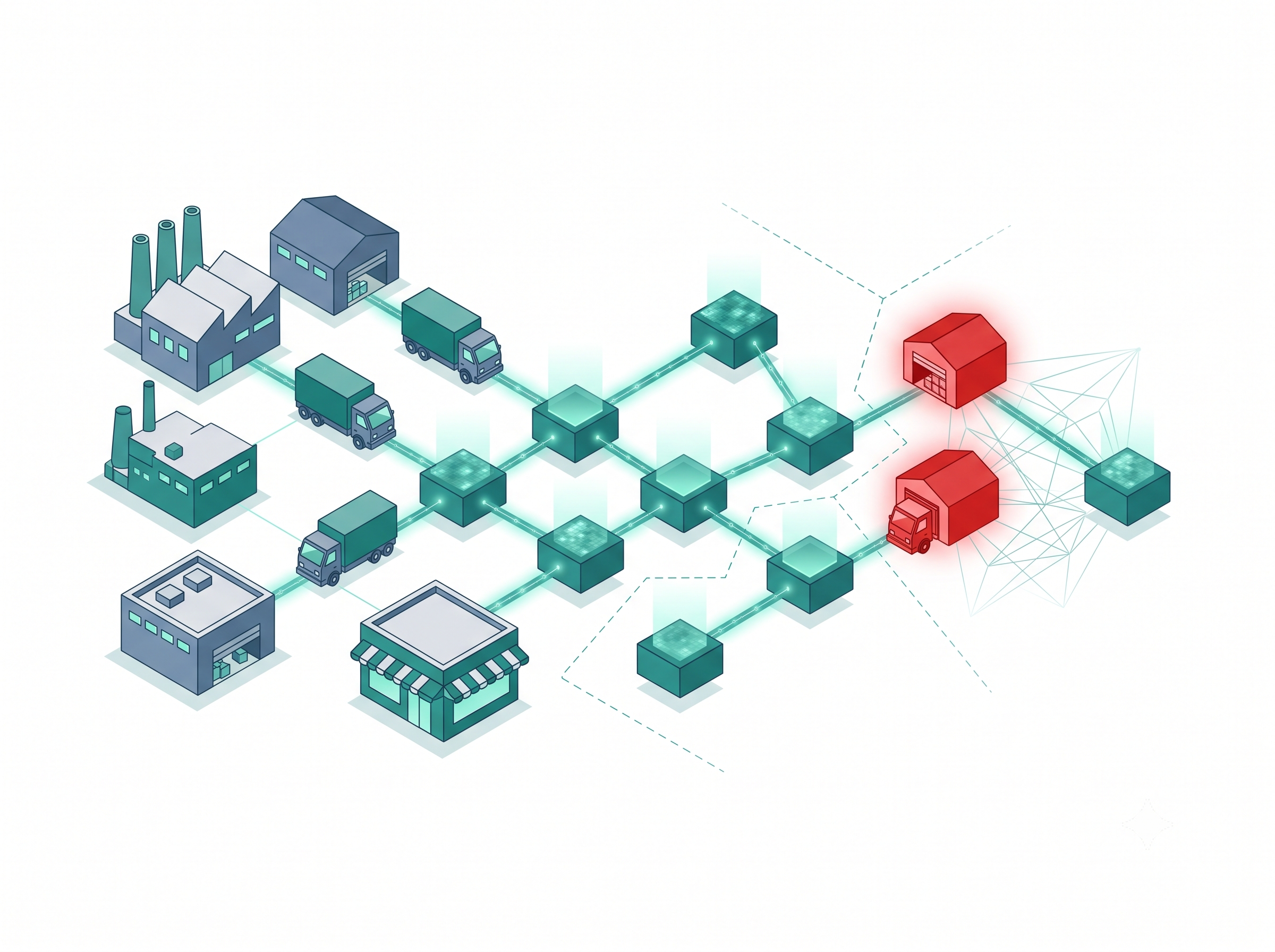 Semi-supervised learning for supply chains