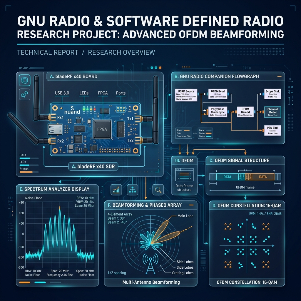 gr-DoA_BladeRF Beamforming & DoA