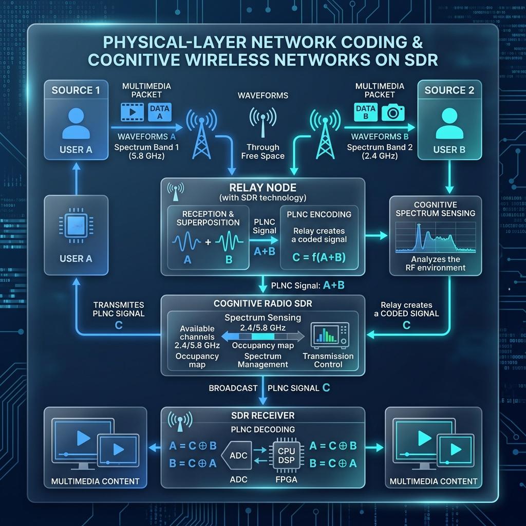 SDR Network Coding & Multi-Robot Communication